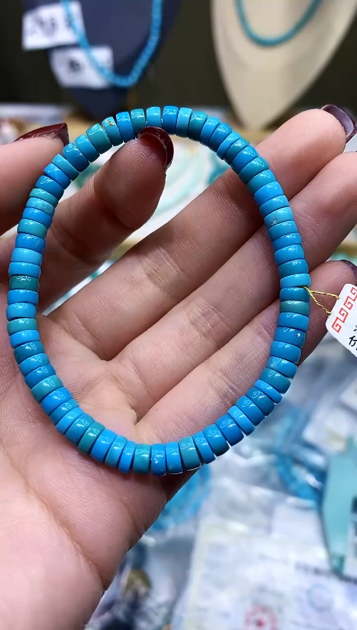 【闪购商品】绿松石手串未镶嵌129