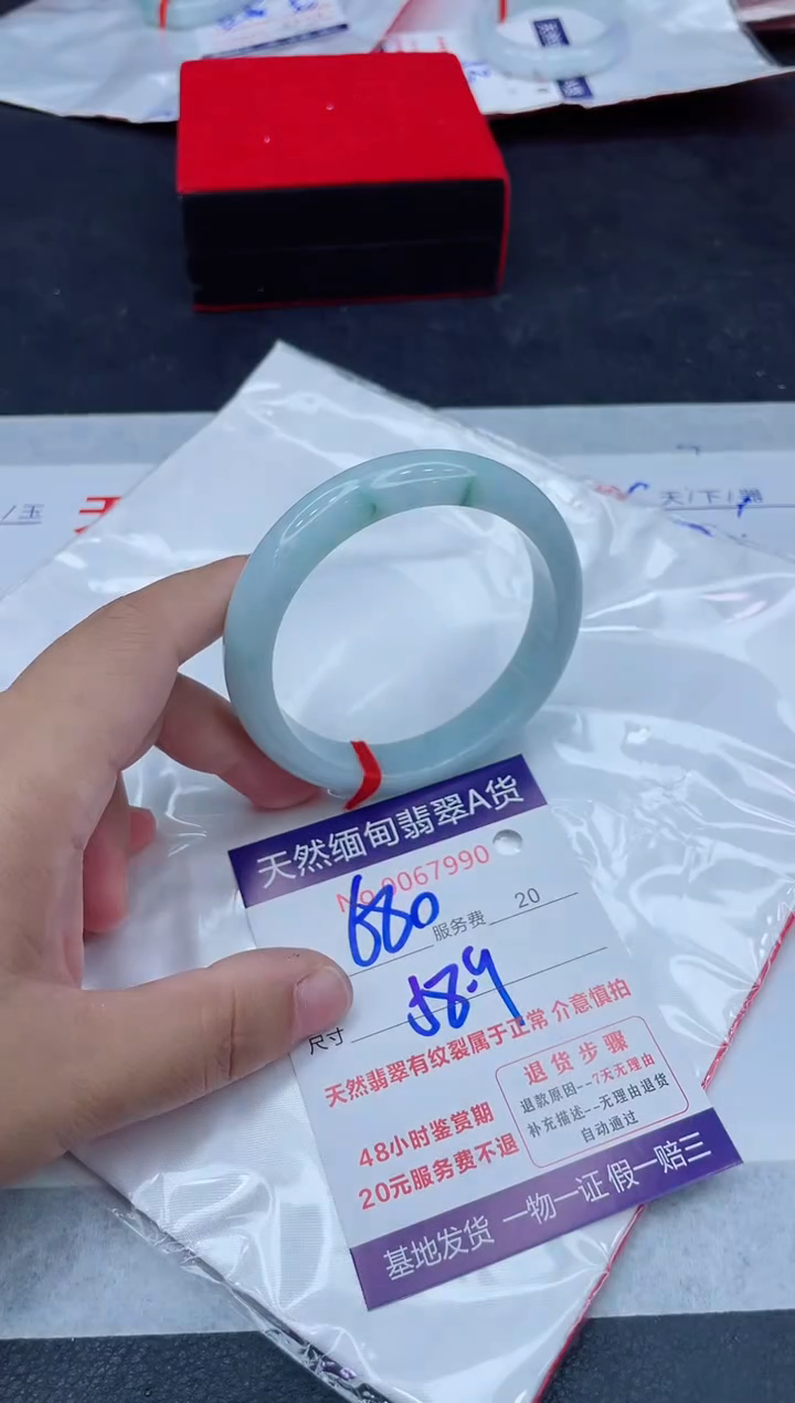 未镶嵌手镯翡翠680.000