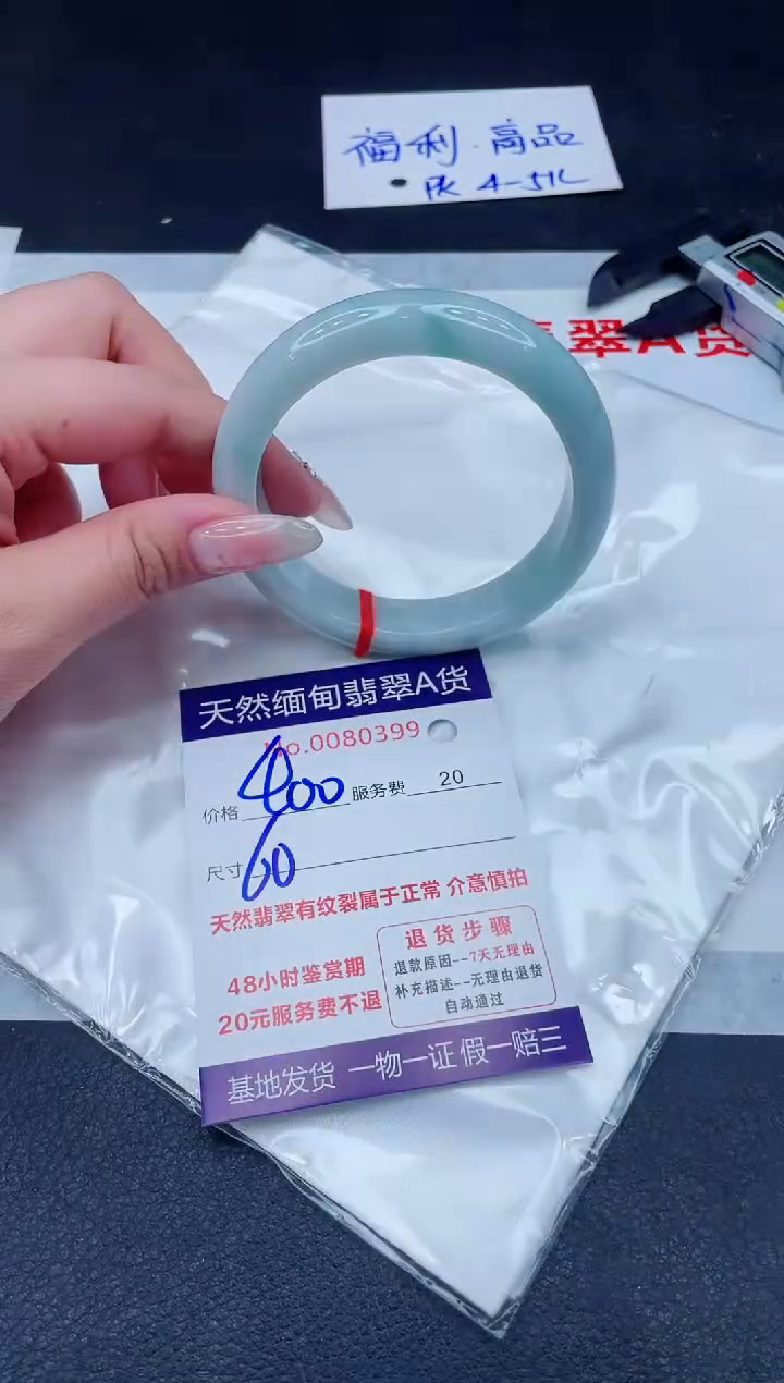 未镶嵌手镯翡翠400.00