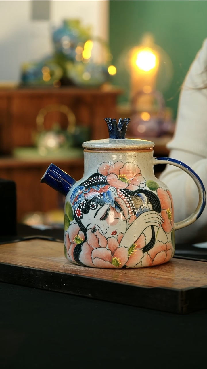 【闪购商品】杯手绘心瓷陶瓷浮力