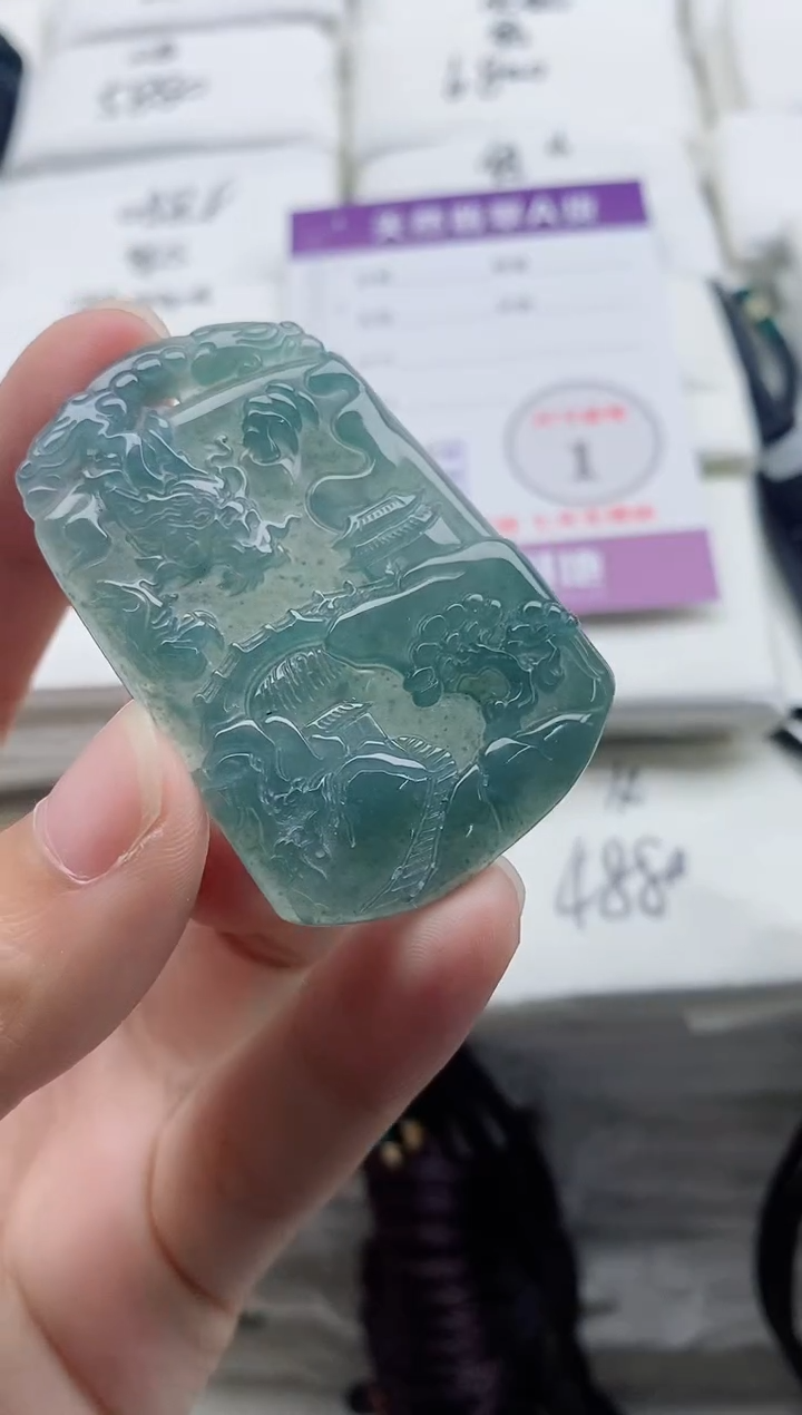 颈饰未镶嵌翡翠8