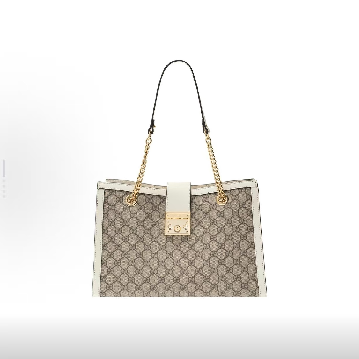 99新 GUCCI/古驰 padlock小托特 中号 单肩包