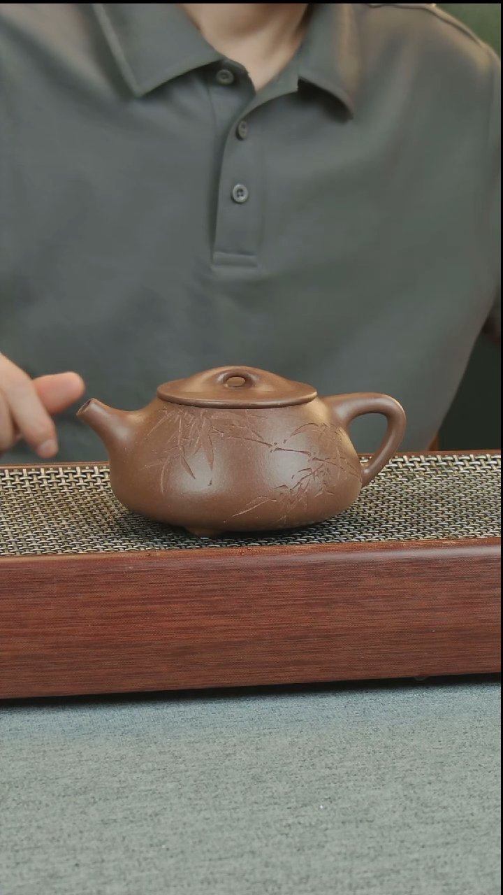 茶壶紫砂景舟石瓢全手270cc