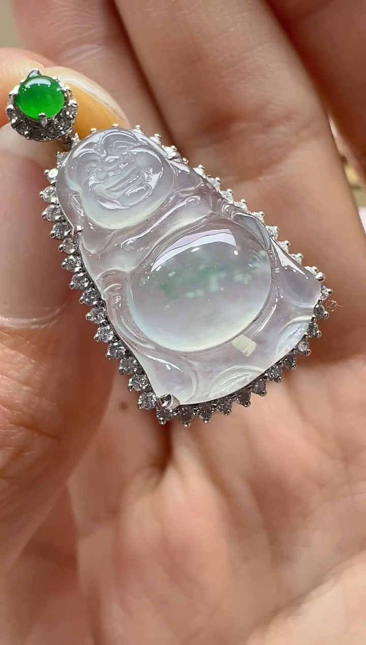 【闪购商品】翡翠吊坠(不含链)18K金镶嵌多样性团购发一件