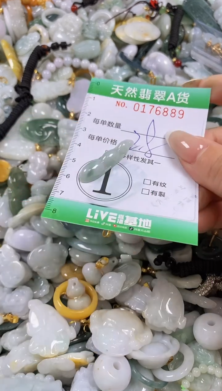 翡翠未镶嵌颈饰闪购0176889