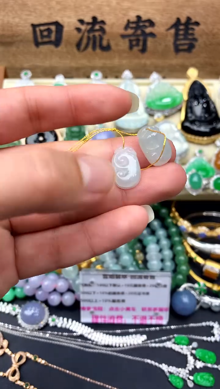 【闪购商品】翡翠颈饰未镶嵌2-中国好珍宝