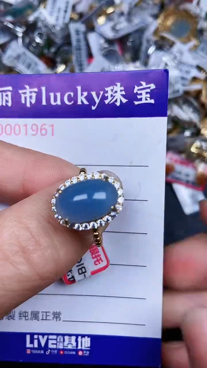 颈饰银S925镶嵌翡翠1961