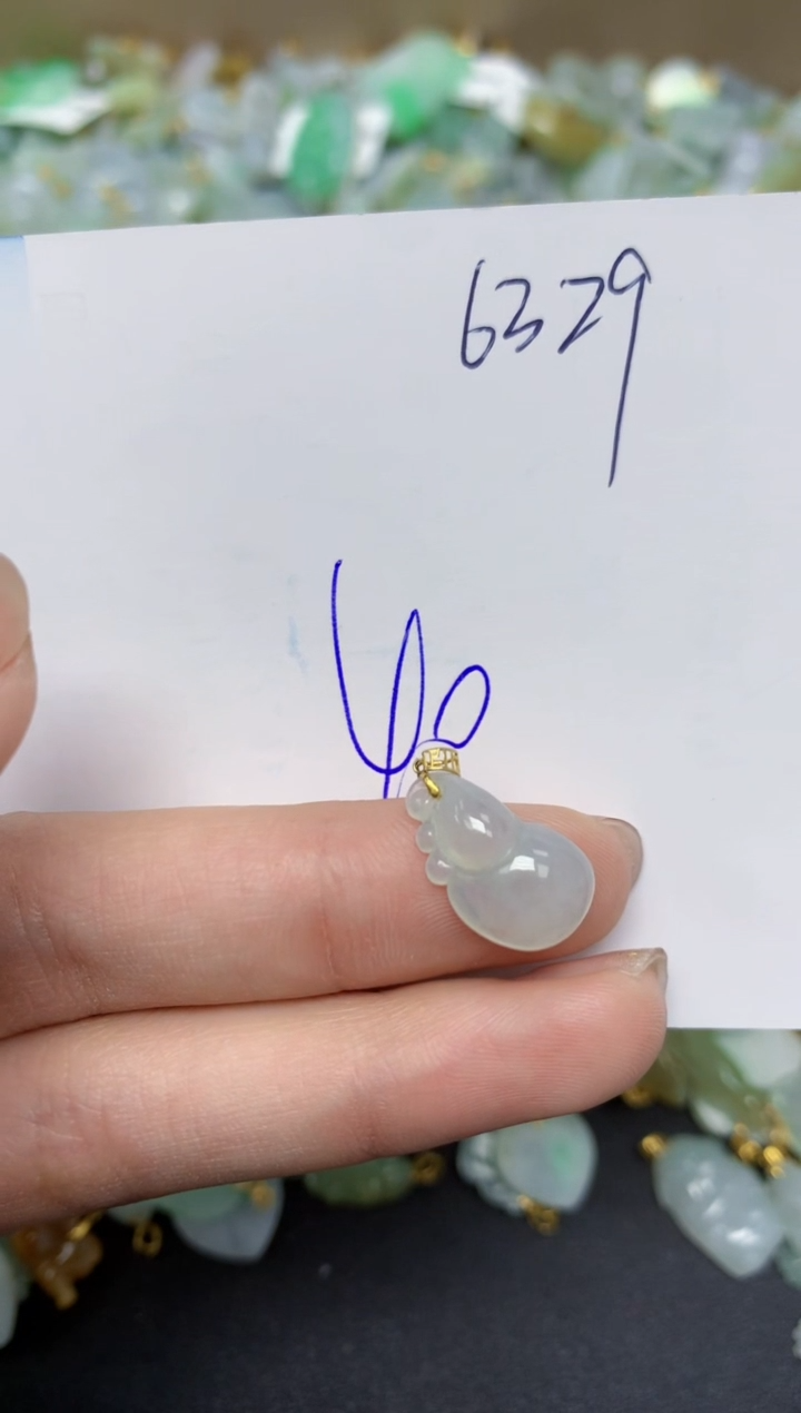 【闪购商品】翡翠颈饰18K金镶嵌天然翡翠A货