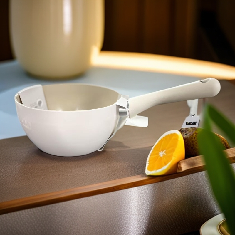 20CM  浅奶锅  辅食锅  内外陶瓷