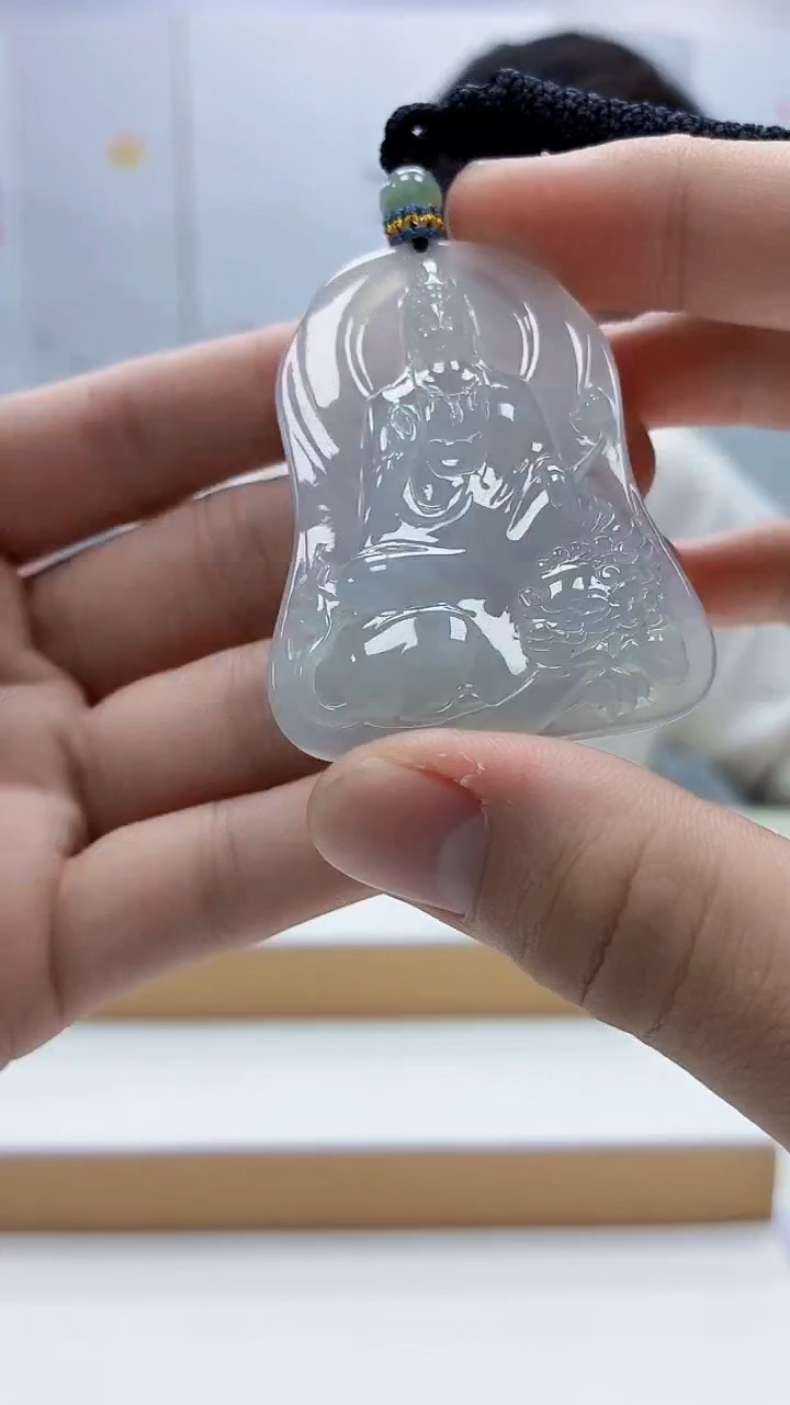 未镶嵌定制翡翠4917bb-毛货挂件93