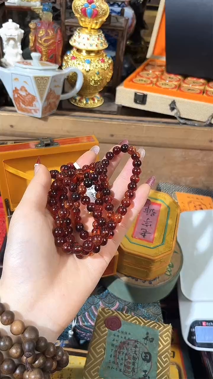 【闪购商品】琥珀裸石未镶嵌老妹专属心意链接