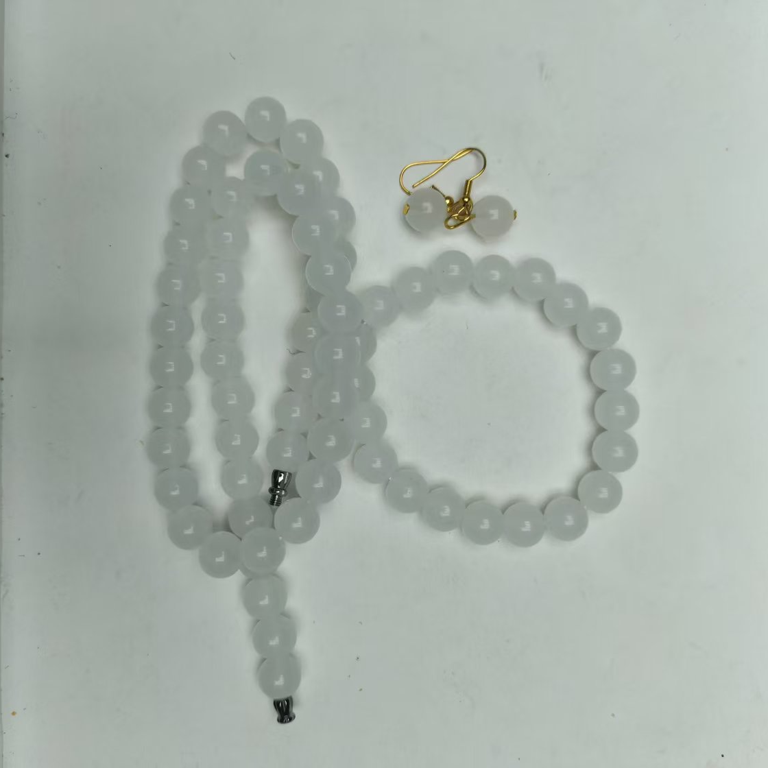 【匠心甄选】手链 高端大气简约时尚手串项链耳钉三件套    650