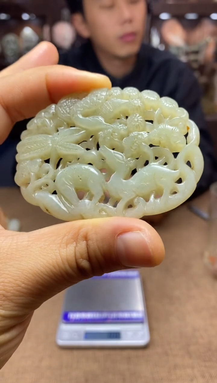 【闪购商品】和田玉颈饰未镶嵌挂件