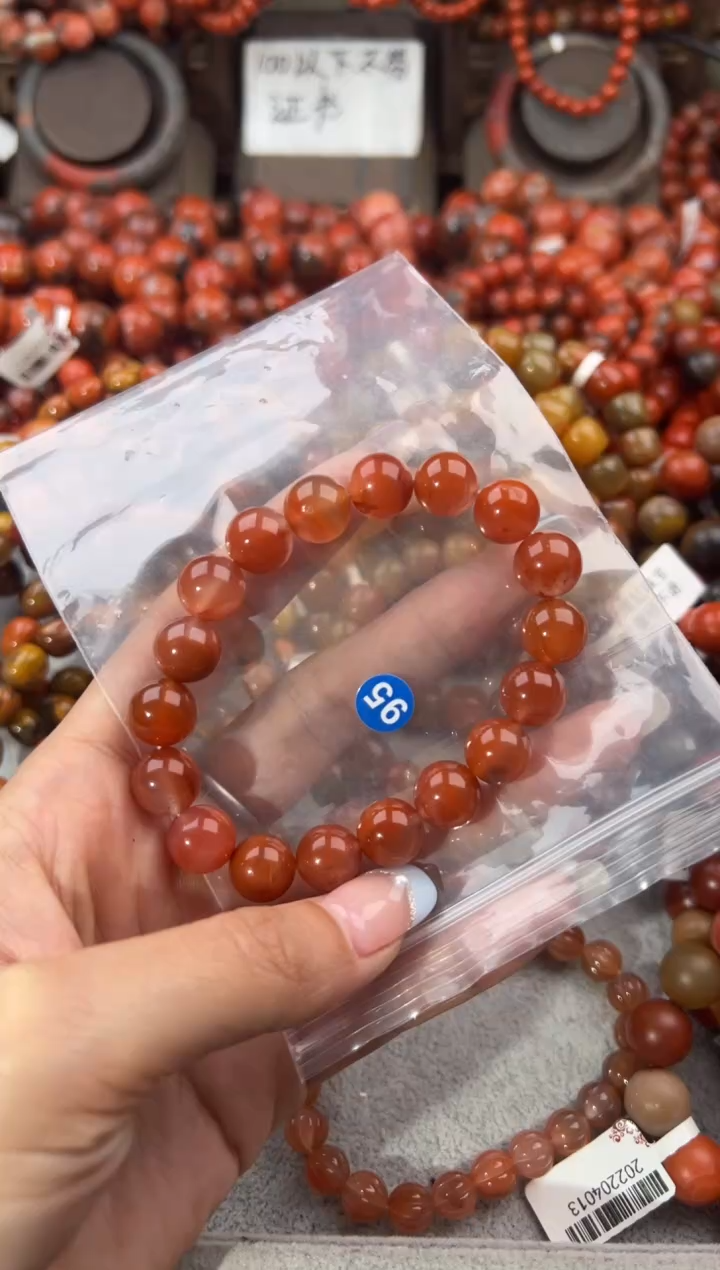 未镶嵌手串南红玛瑙11+
