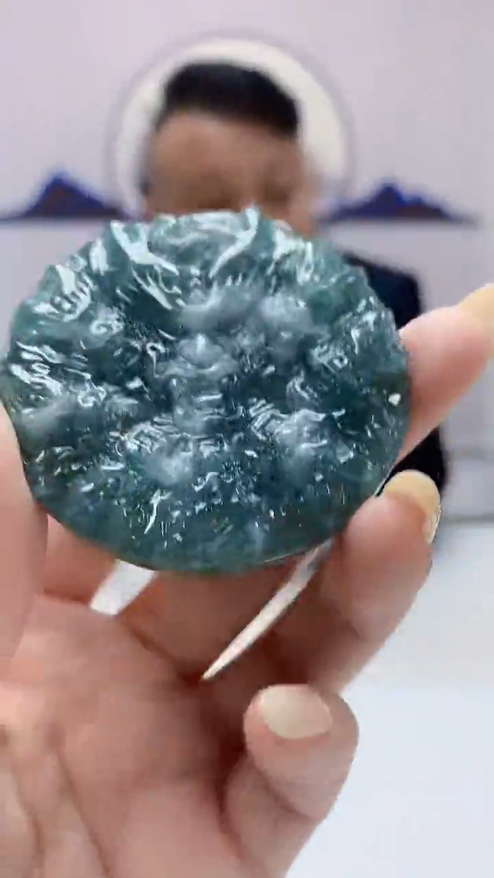 翡翠未镶嵌颈饰4969DD-毛货挂件4