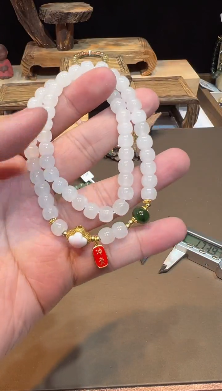 和田玉未镶嵌手链手饰@@