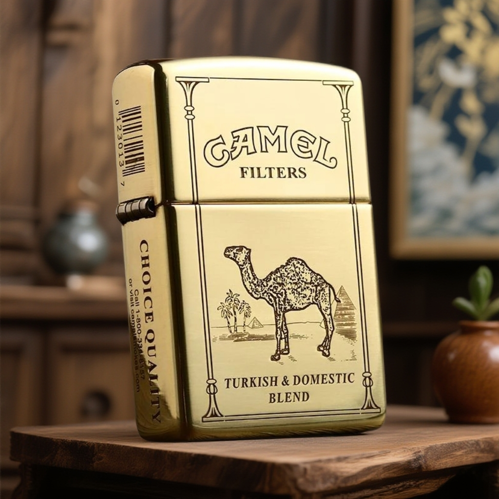 ZIPPO/之宝打火机正品 骆驼烟盒 168盔甲机 金胆 防风士礼品TCJ1