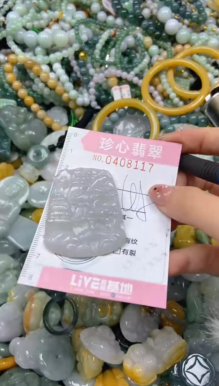 颈饰未镶嵌翡翠闪购0408117