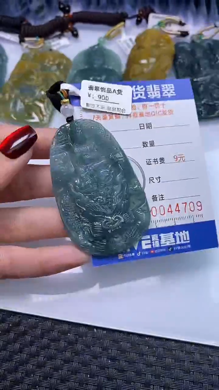 【闪购商品】翡翠颈饰未镶嵌A货翡翠