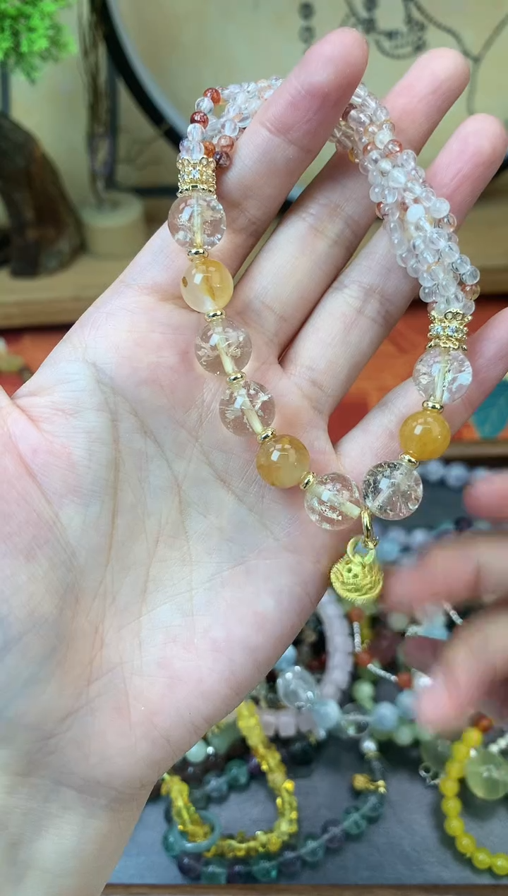 【闪购商品】水晶手链未镶嵌338手串