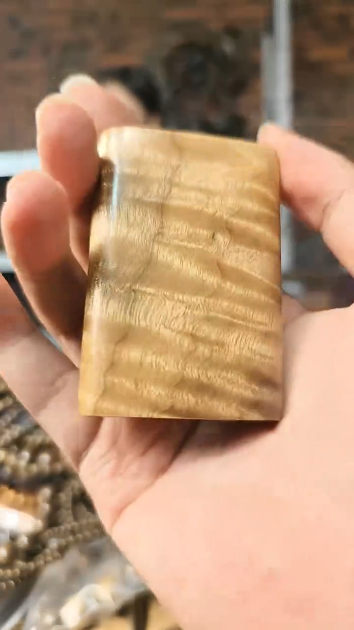 【闪购商品】楠木（金丝楠）把件无事牌