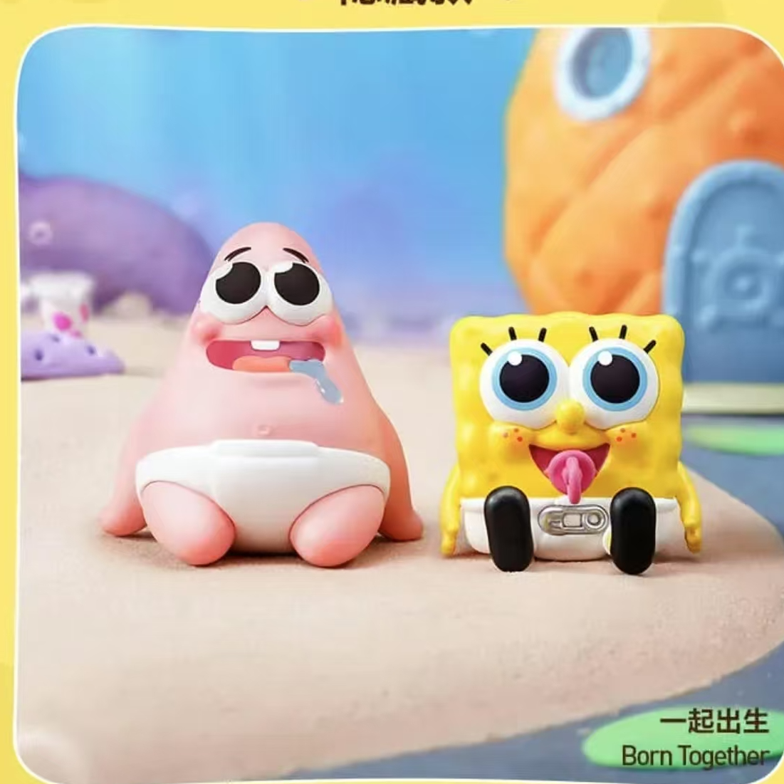 海绵宝宝好朋友系列潮玩手办盲盒可爱送人摆件
