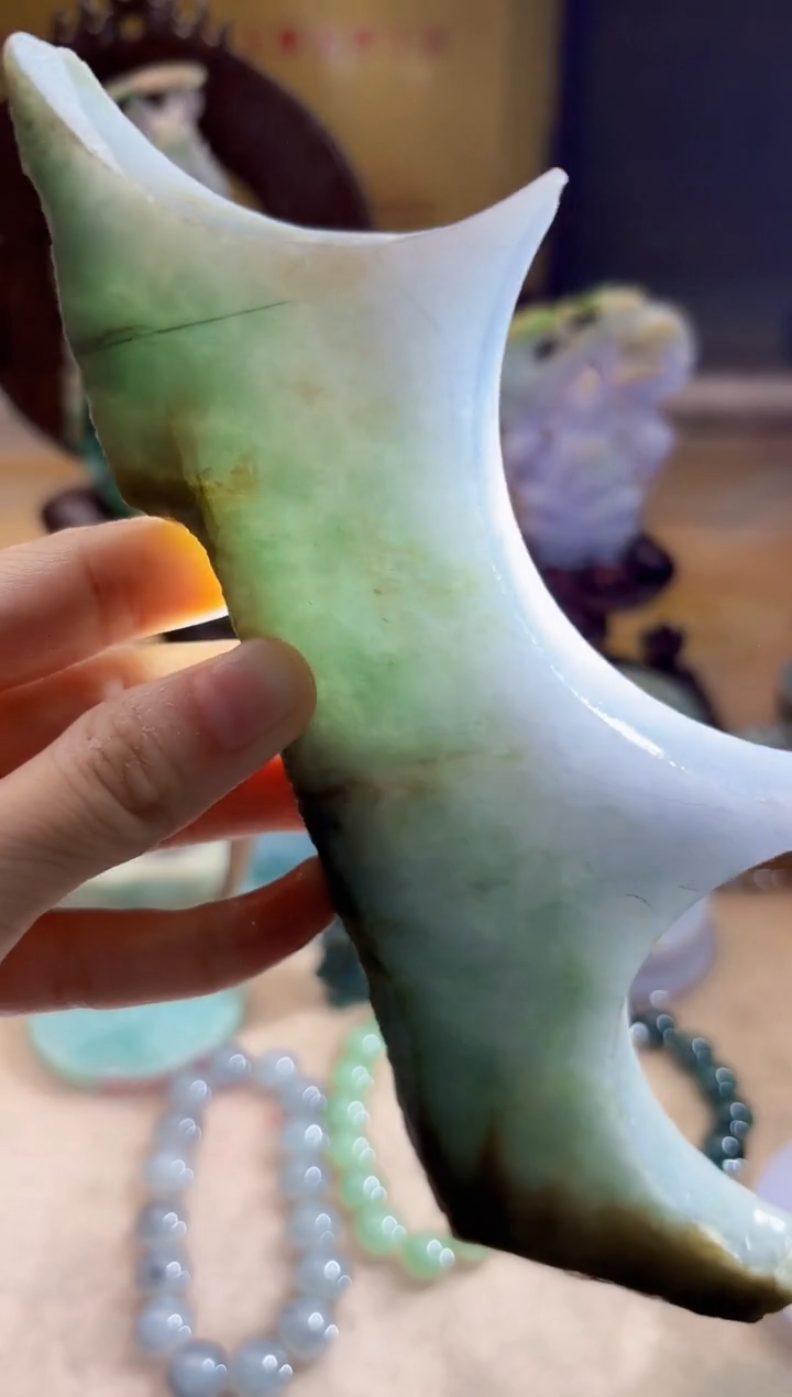 未镶嵌挂件翡翠A货柠优692