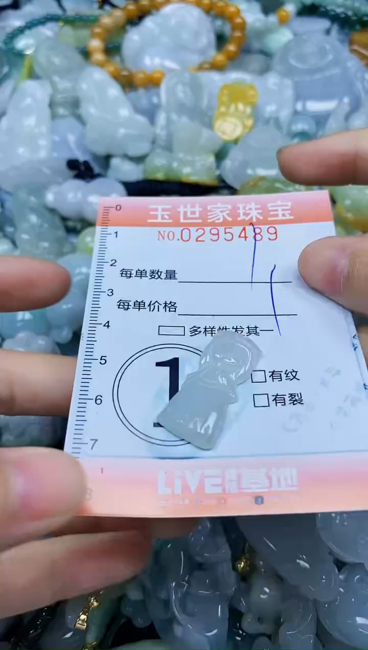 翡翠未镶嵌颈饰闪购0295489