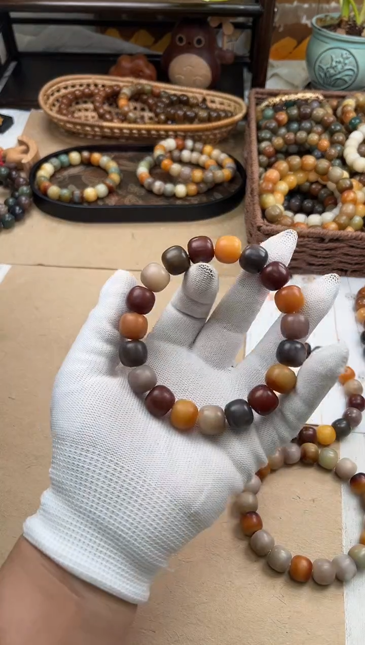 手串菩提根/象牙果?***开a229卡14 干磨万圣家族孔一般