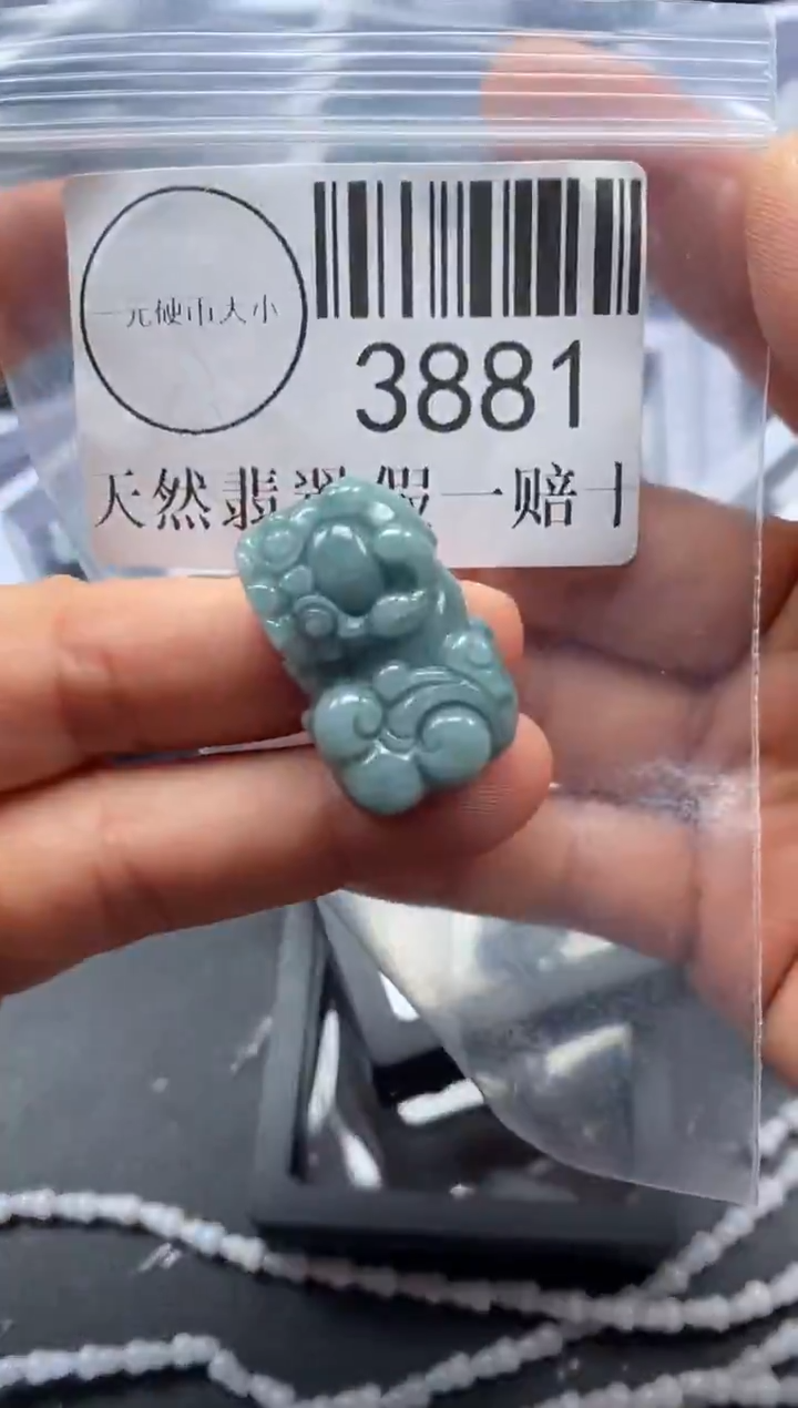 吊坠(不含链)未镶嵌翡翠3881