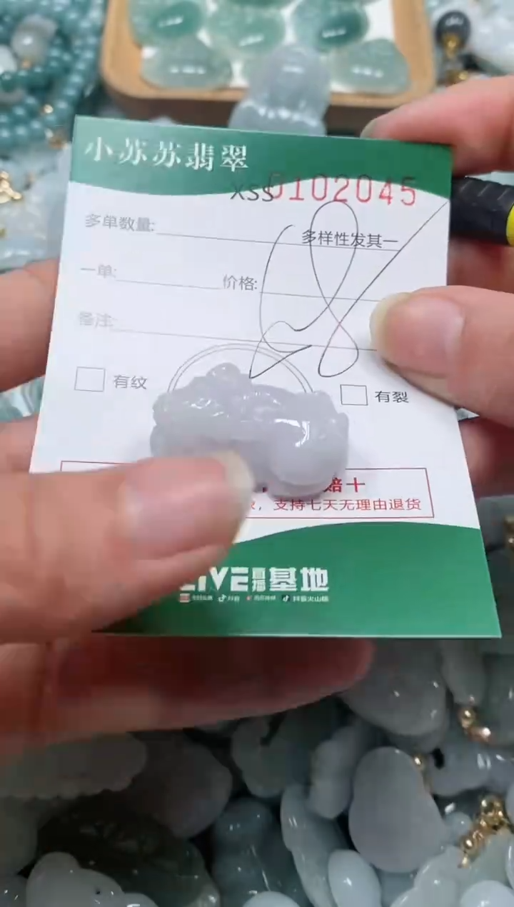 【闪购商品】翡翠颈饰未镶嵌闪购商品0102045