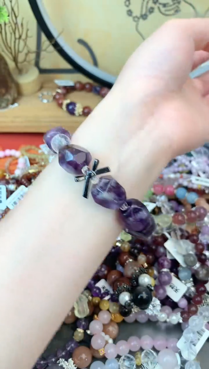 【闪购商品】紫晶手链未镶嵌306手串