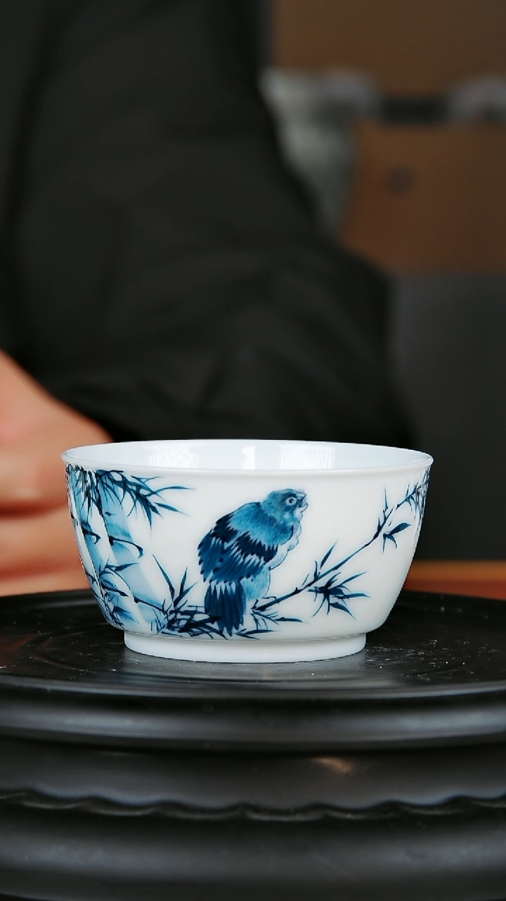 【闪购商品】杯子釉下五彩手绘