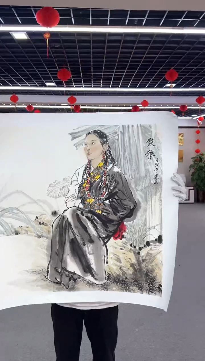 【闪购商品】国画周建真老师作品