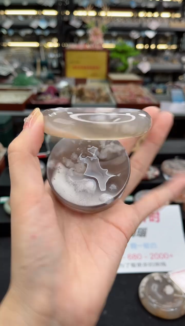 【闪购商品】石英质玉手镯未镶嵌59圈口（赠品镯心）3571332