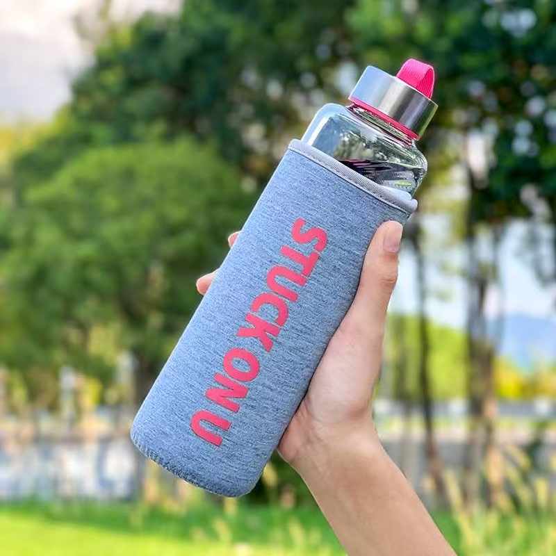 【大伟专属】乐扣乐扣 耐热玻璃水杯 530ml 杯套款