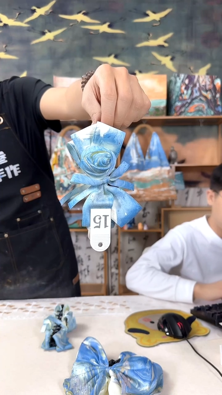 月*香蕉夹 15 手工微瑕 不喜勿拍 不退不换