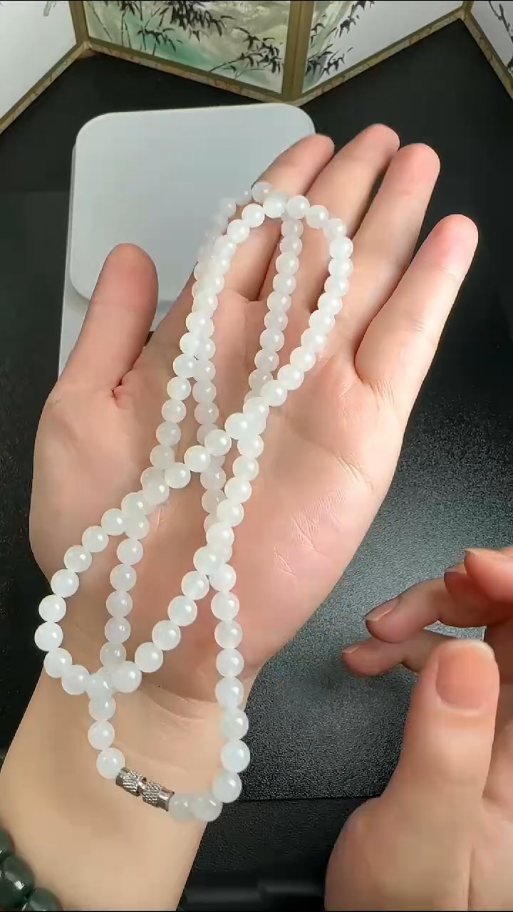 【闪购商品】和田玉颈饰未镶嵌WY0215079卡6+mm