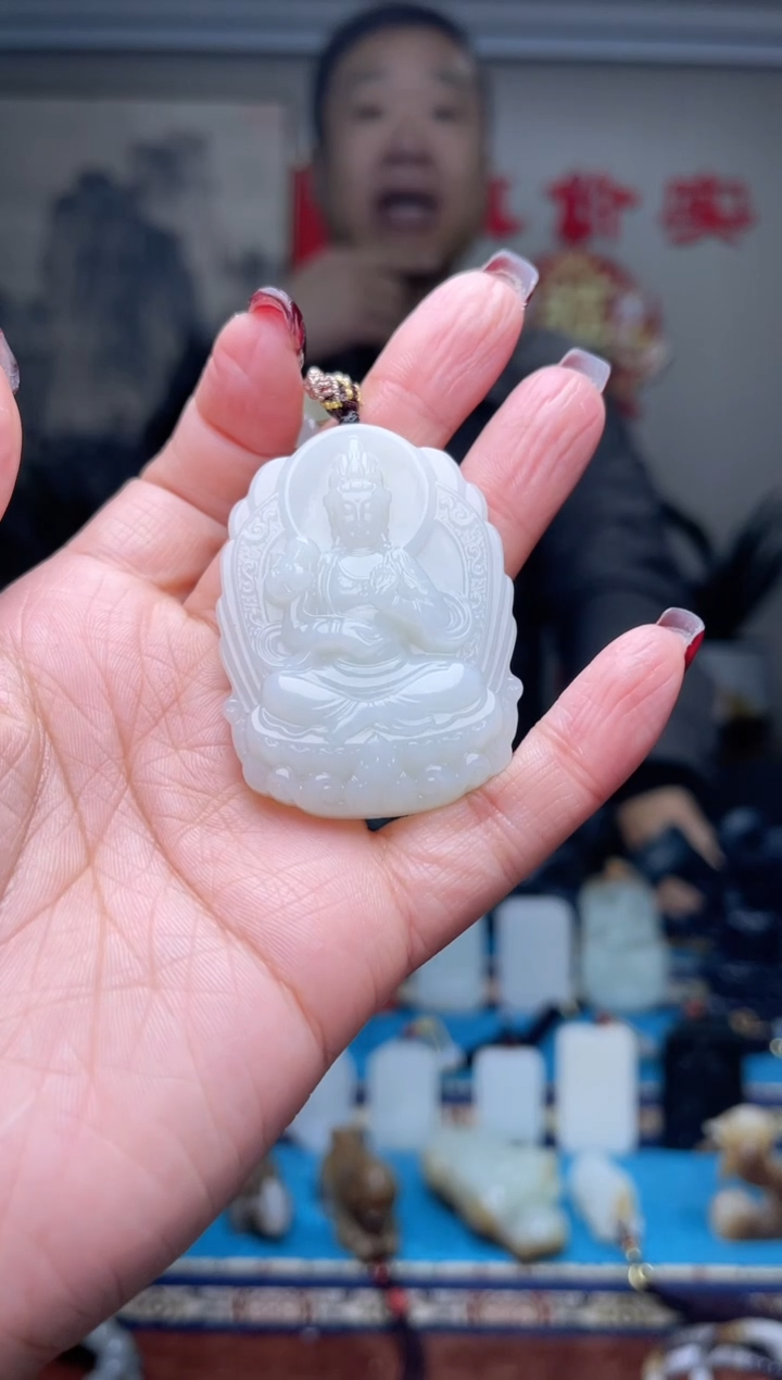 【闪购商品】和田玉挂件未镶嵌1
