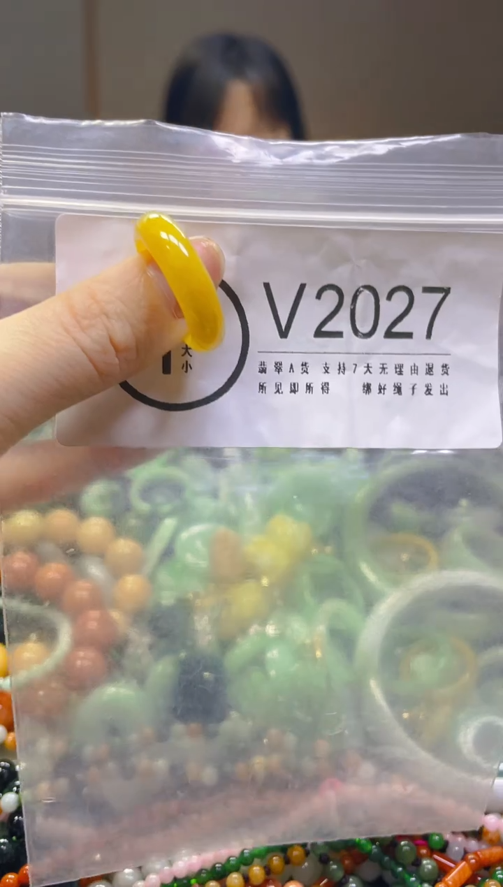 翡翠未镶嵌颈饰/V/翡翠A货一图一物