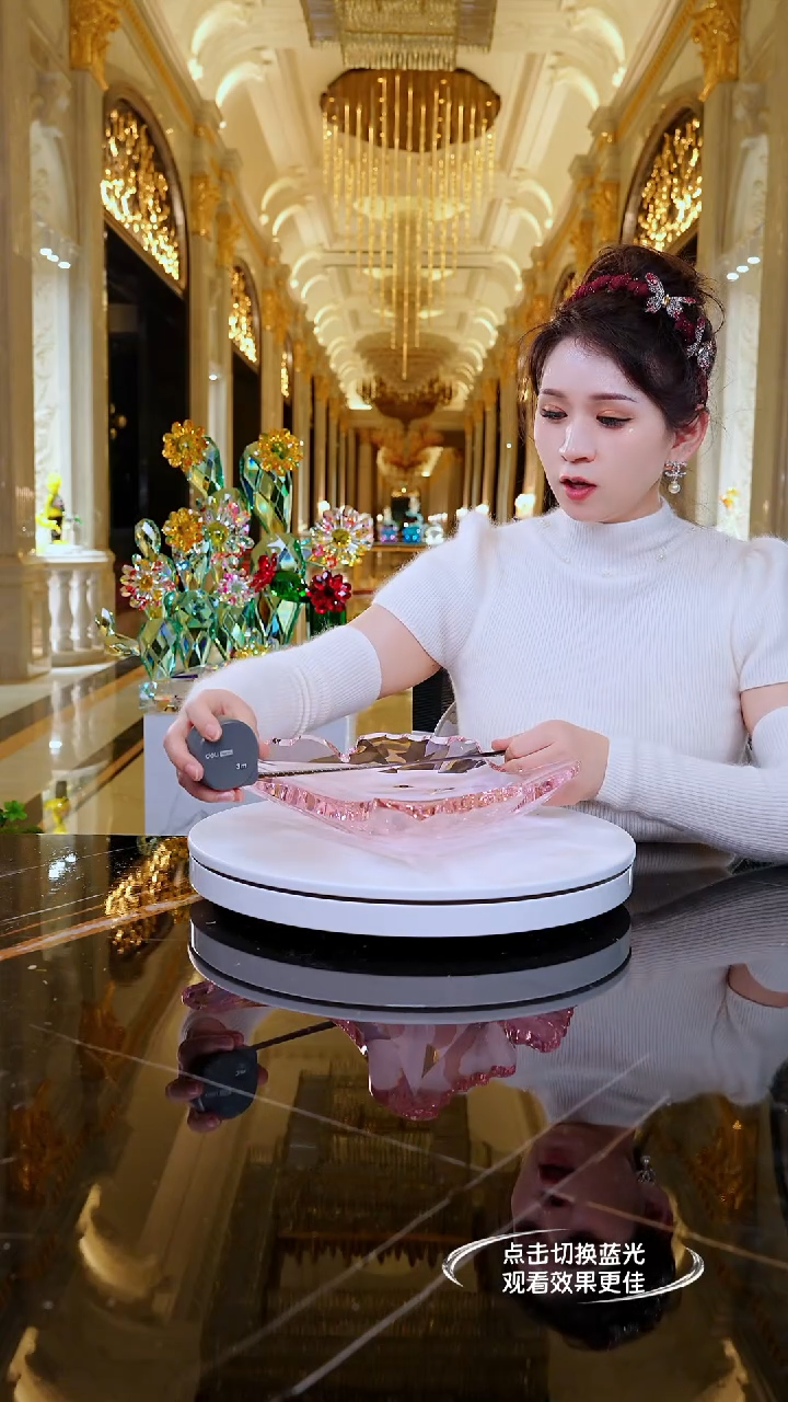 摆件AJ1111262蝴蝶果盘