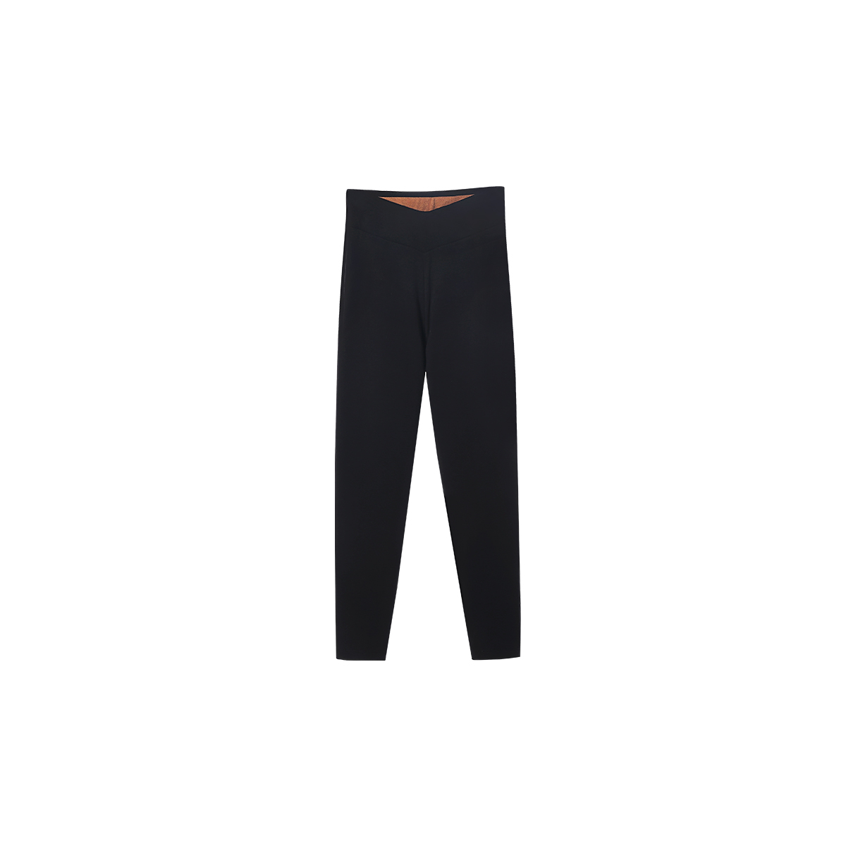 硬货哥  男女士蓄热双层V腰裤241043