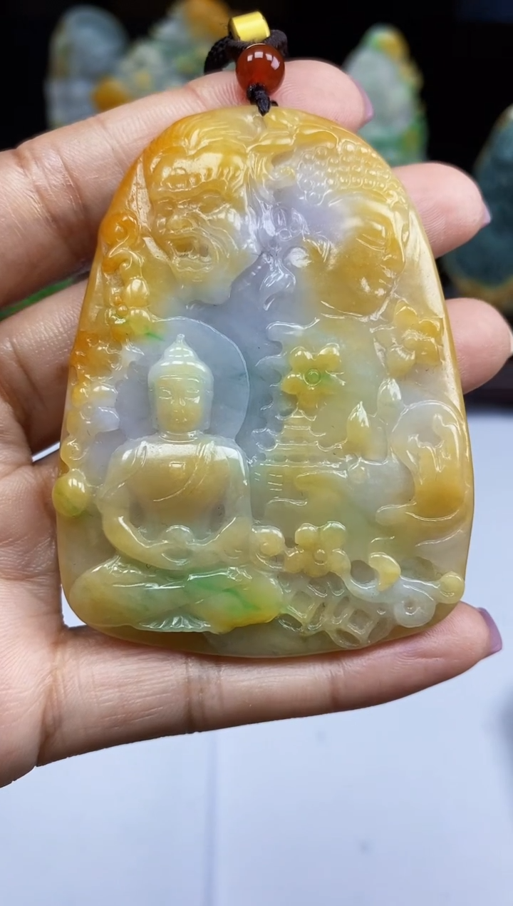 【闪购商品】翡翠颈饰未镶嵌翡翠A货