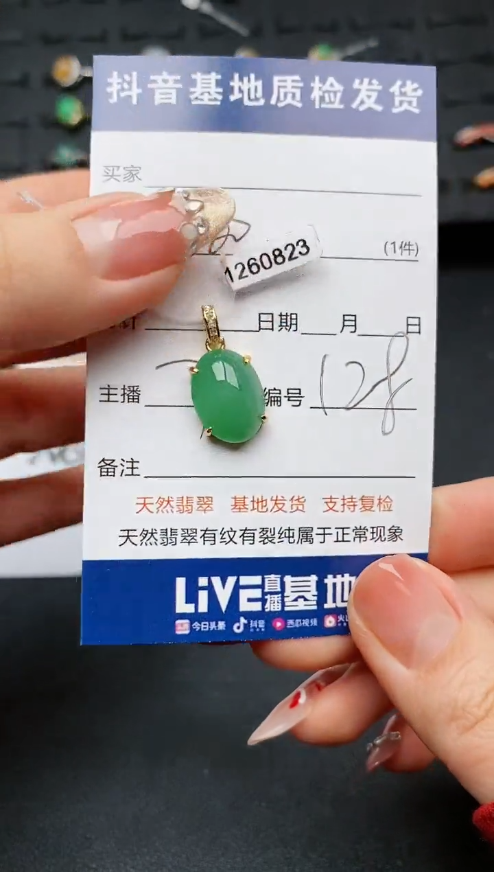 【闪购商品】翡翠颈饰银S925镶嵌..........