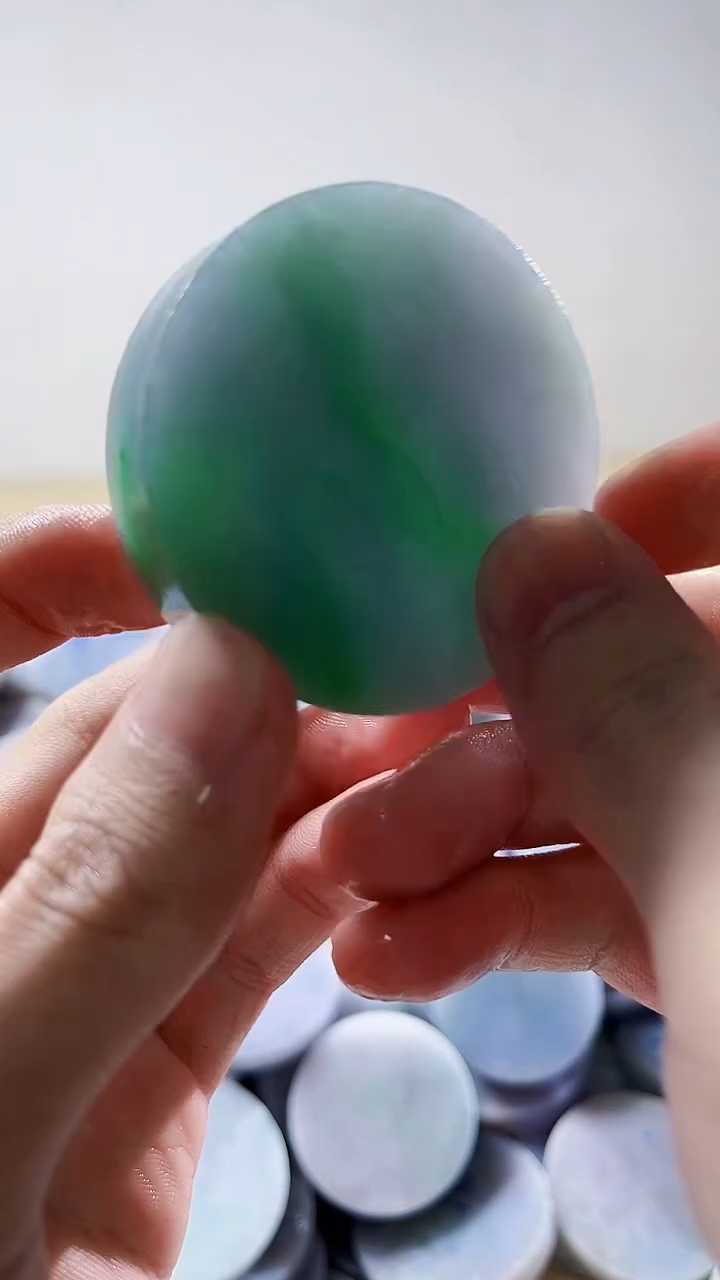 【闪购商品】翡翠裸石缅甸翡翠A货文159