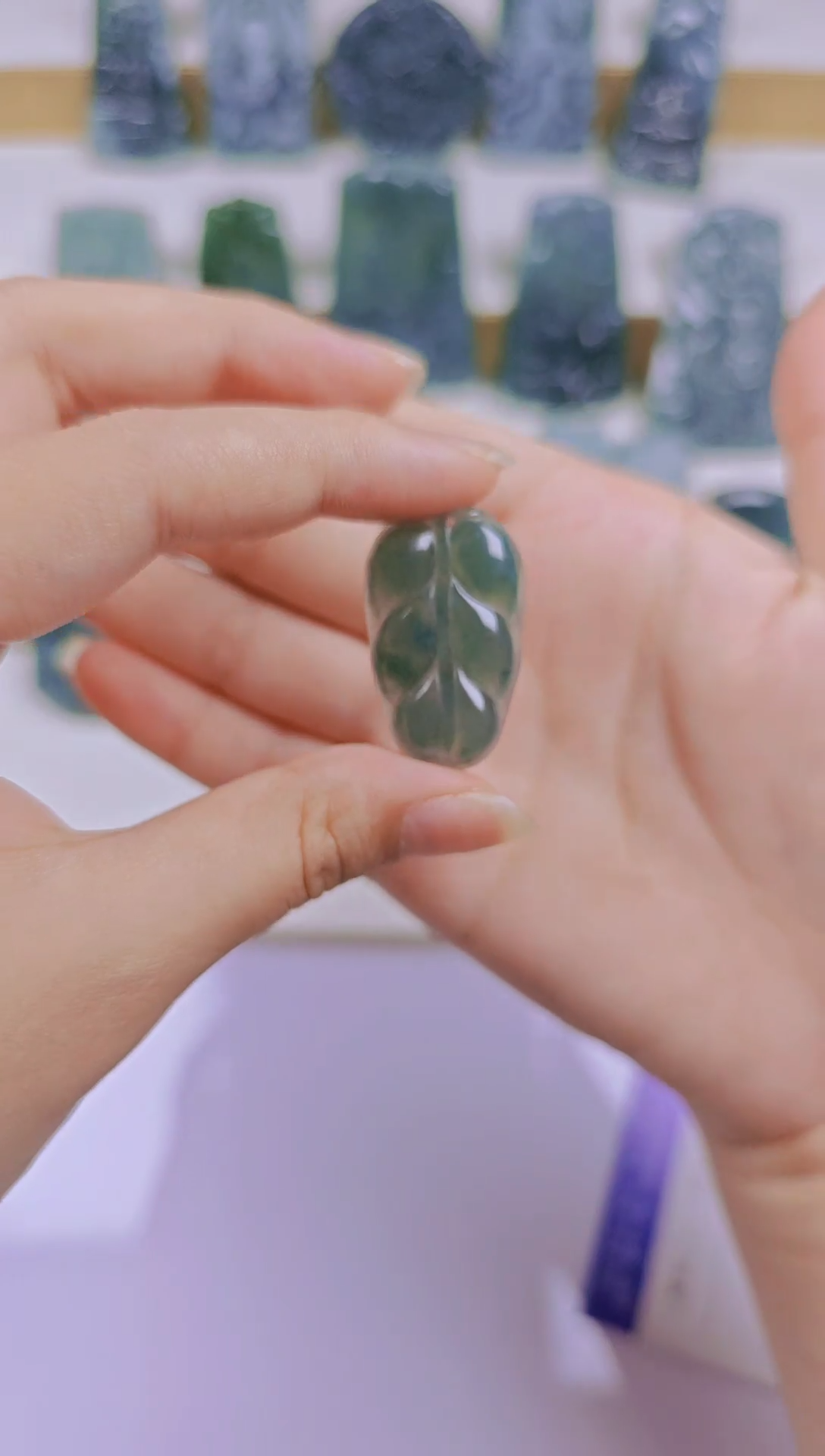 翡翠未镶嵌项链多样性随机发其中之一