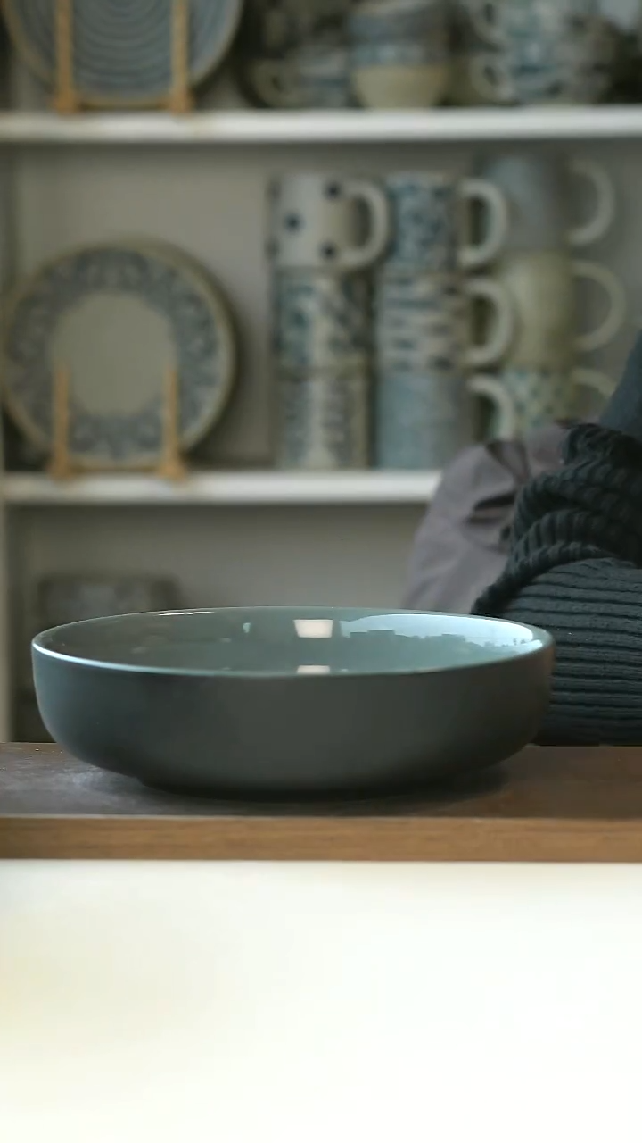 陶出德国RB肤感黑烤盘19cm@7-7@微瑕