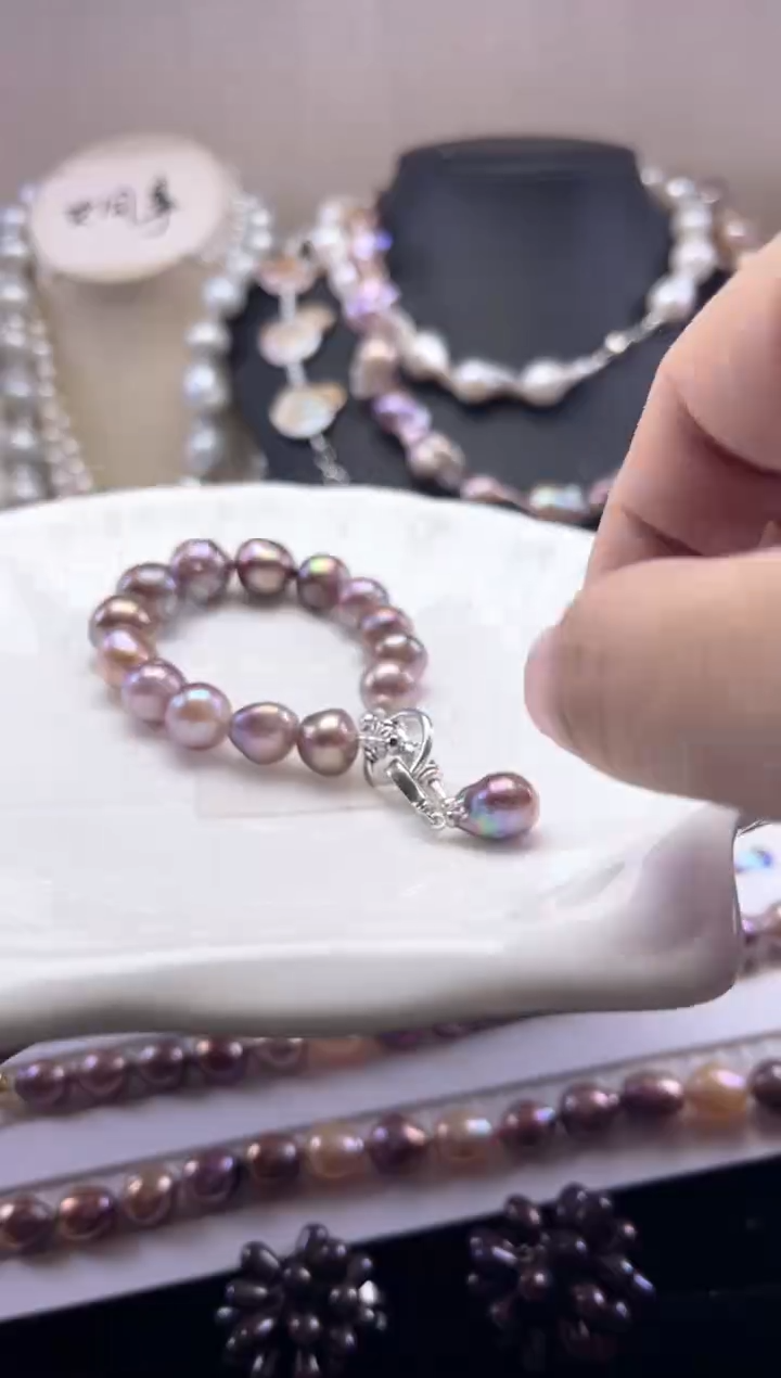 未镶嵌手链淡水珍珠【纯恬珠宝】