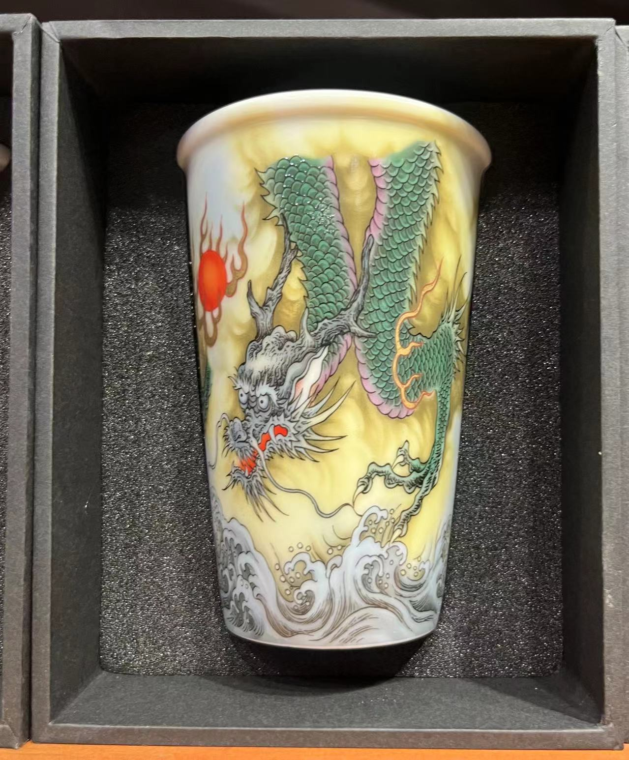 龙腾盛世 珐琅彩可乐杯 WY-218