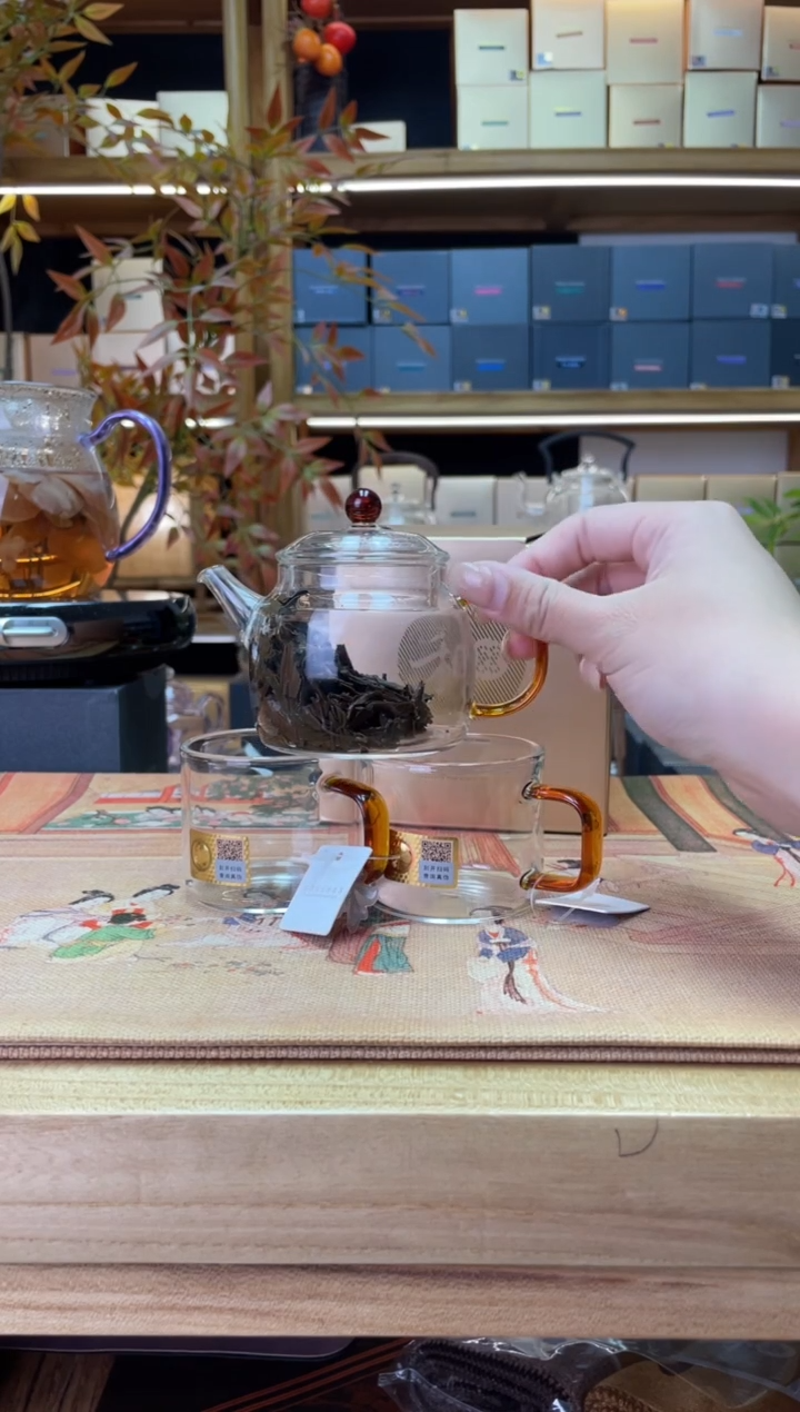 【闪购商品】言卿壶/琥珀+清禾对杯/琥珀